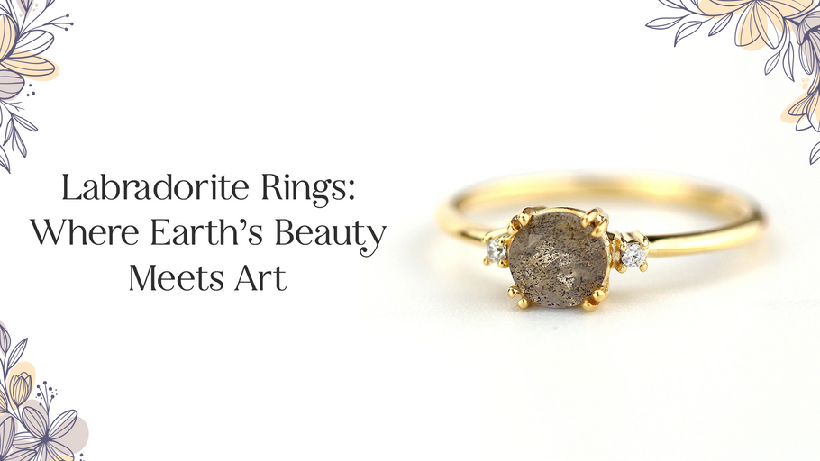 Labradorite Rings: Where Earth's Beauty Meets Art