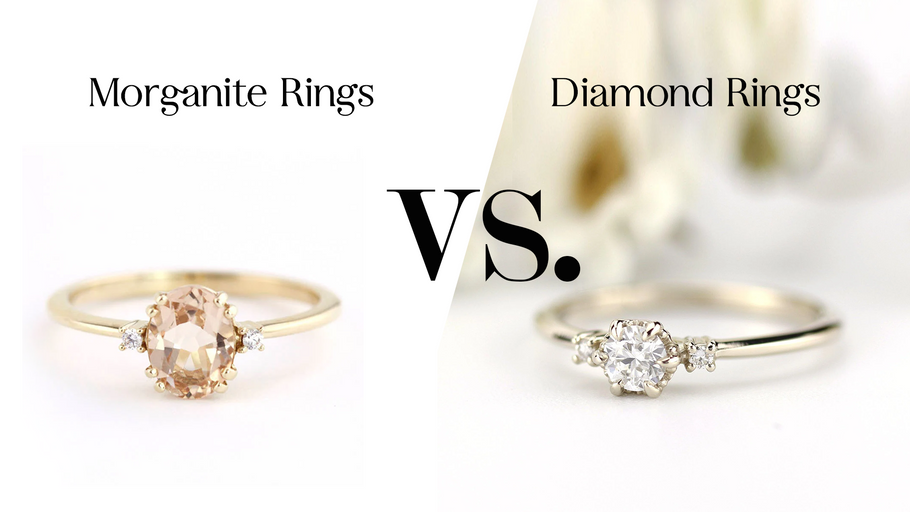 Morganite vs. Diamond Rings: What’s the Difference