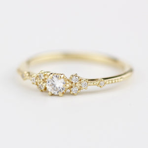 Buy Exclusive Gold Diamond engagement ring from – NOOI JEWELRY